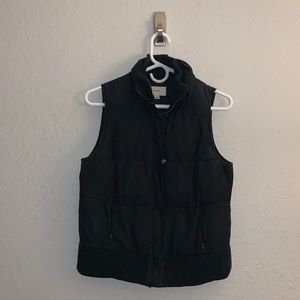 Merona Black Puffy Vest